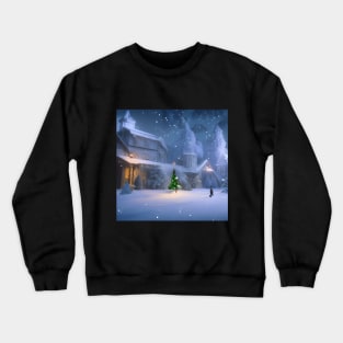 Christmas Snowing Crewneck Sweatshirt